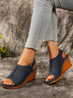 Open Toe Wedge Sandals