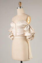 Juliet's Corset Satin Blouse
