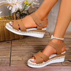 Open Toe Wedge Sandals