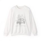 Carriage Ride Crewneck Sweatshirt — Vintage Castle Coach Design