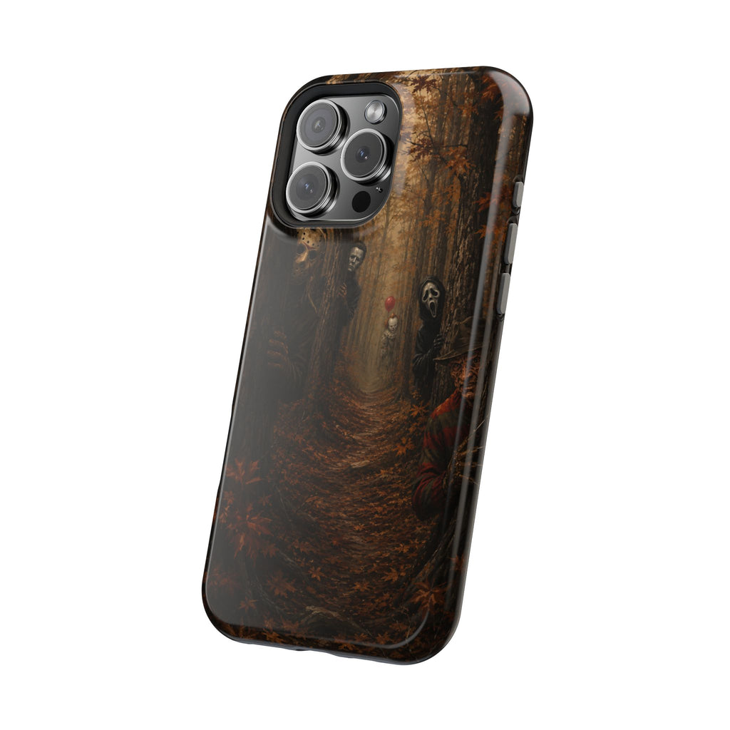 Phone Case — Spooky Forest Horror Design (Magnetic, Impact-Resistant)