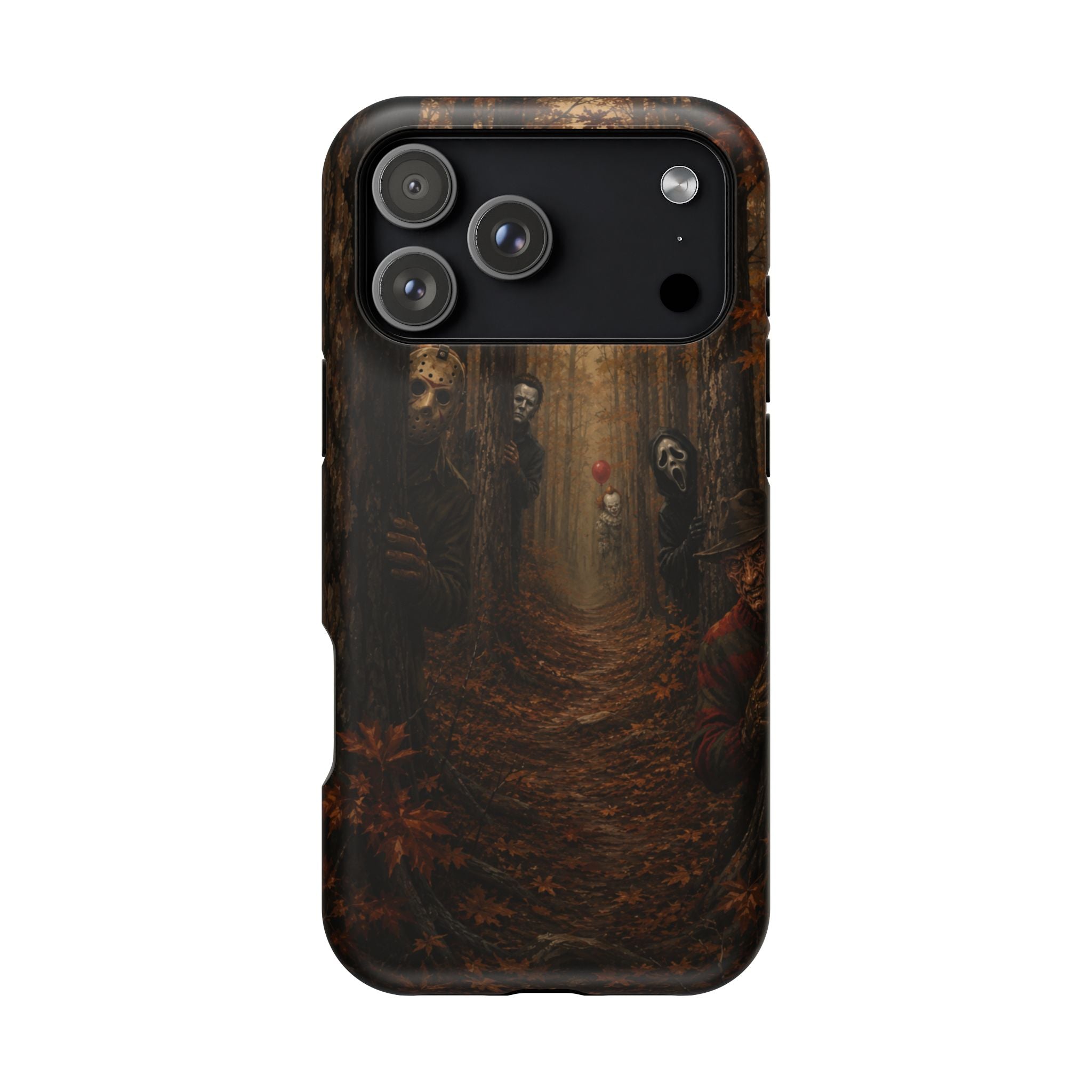 Phone Case — Spooky Forest Horror Design (Magnetic, Impact-Resistant)