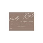CLIFFSIDE VOWS- RSVP Cards w/envelopes 4.9x3.5