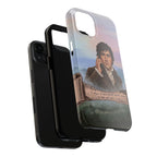Romantic Regency Tough Phone Case — Illustrated Mr. Darcy Letter Scene