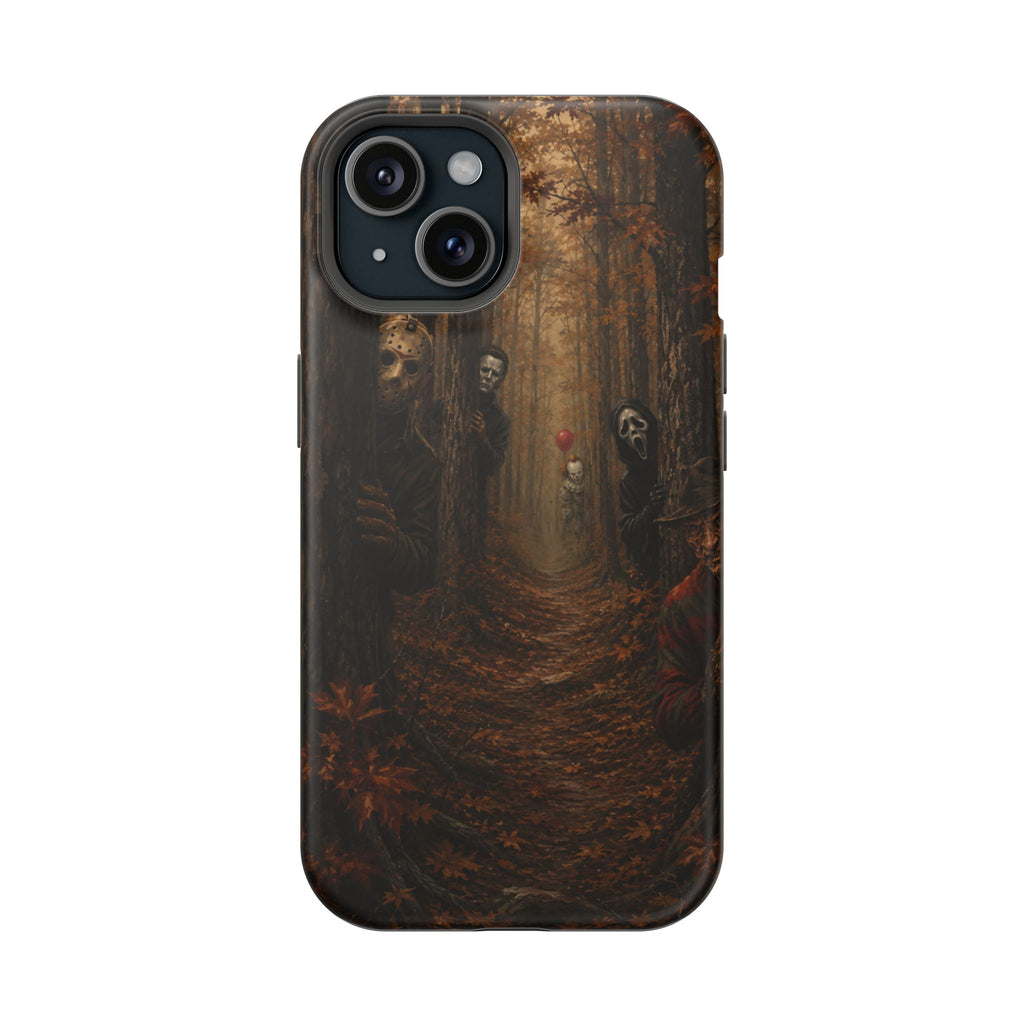 Phone Case — Spooky Forest Horror Design (Magnetic, Impact-Resistant)