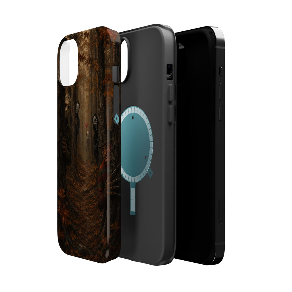 Phone Case — Spooky Forest Horror Design (Magnetic, Impact-Resistant)