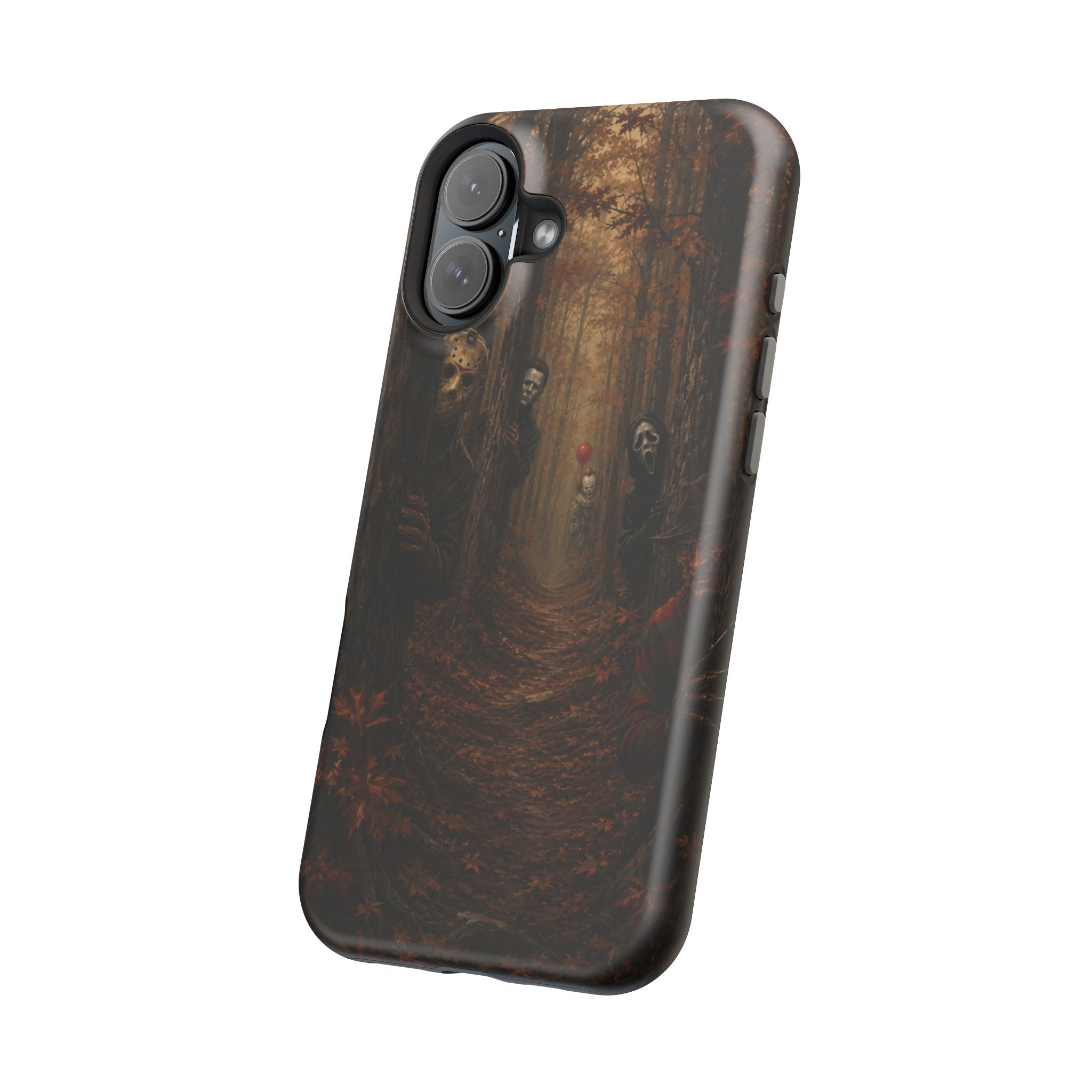 Phone Case — Spooky Forest Horror Design (Magnetic, Impact-Resistant)