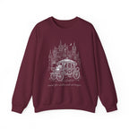 Carriage Ride Crewneck Sweatshirt — Vintage Castle Coach Design