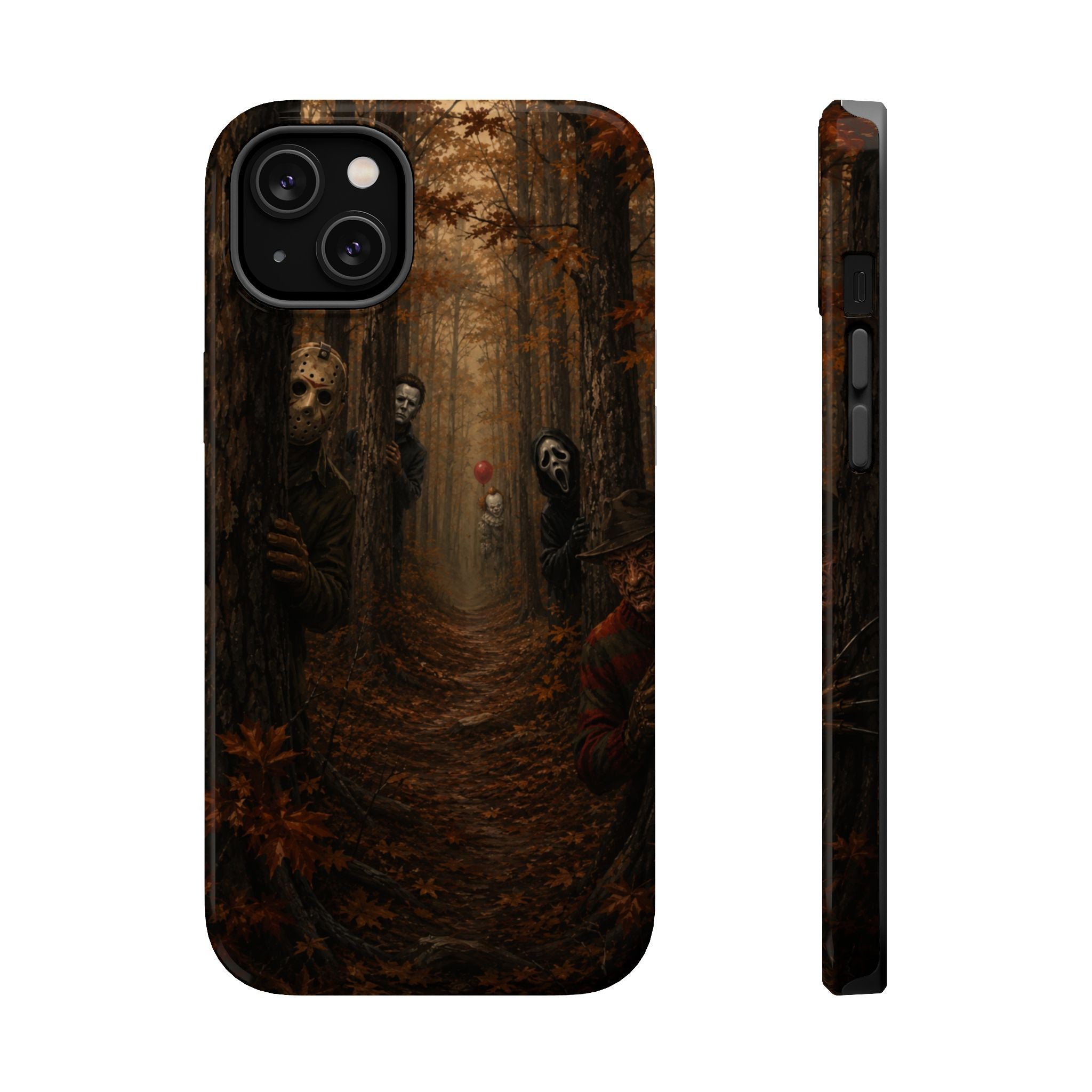 Phone Case — Spooky Forest Horror Design (Magnetic, Impact-Resistant)
