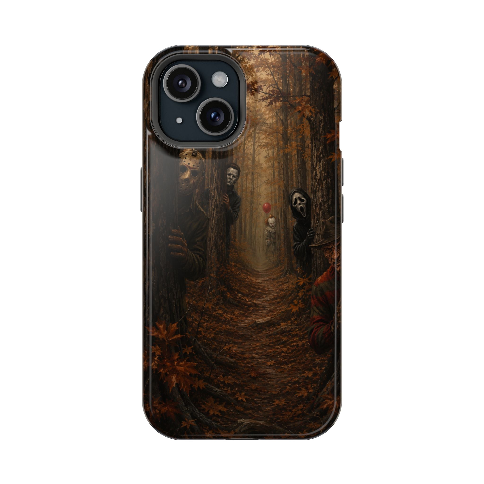 Phone Case — Spooky Forest Horror Design (Magnetic, Impact-Resistant)