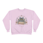 Books Are My Favorite Society Crewneck Sweatshirt - Cozy Book Stack Vintage Reading Crew
