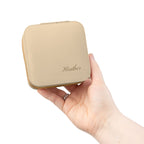 Personalized Compact Jewelry Travel Case – Portable Ring & Earring Organizer