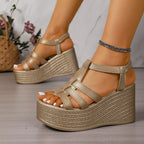 Open Toe Wedge Sandals