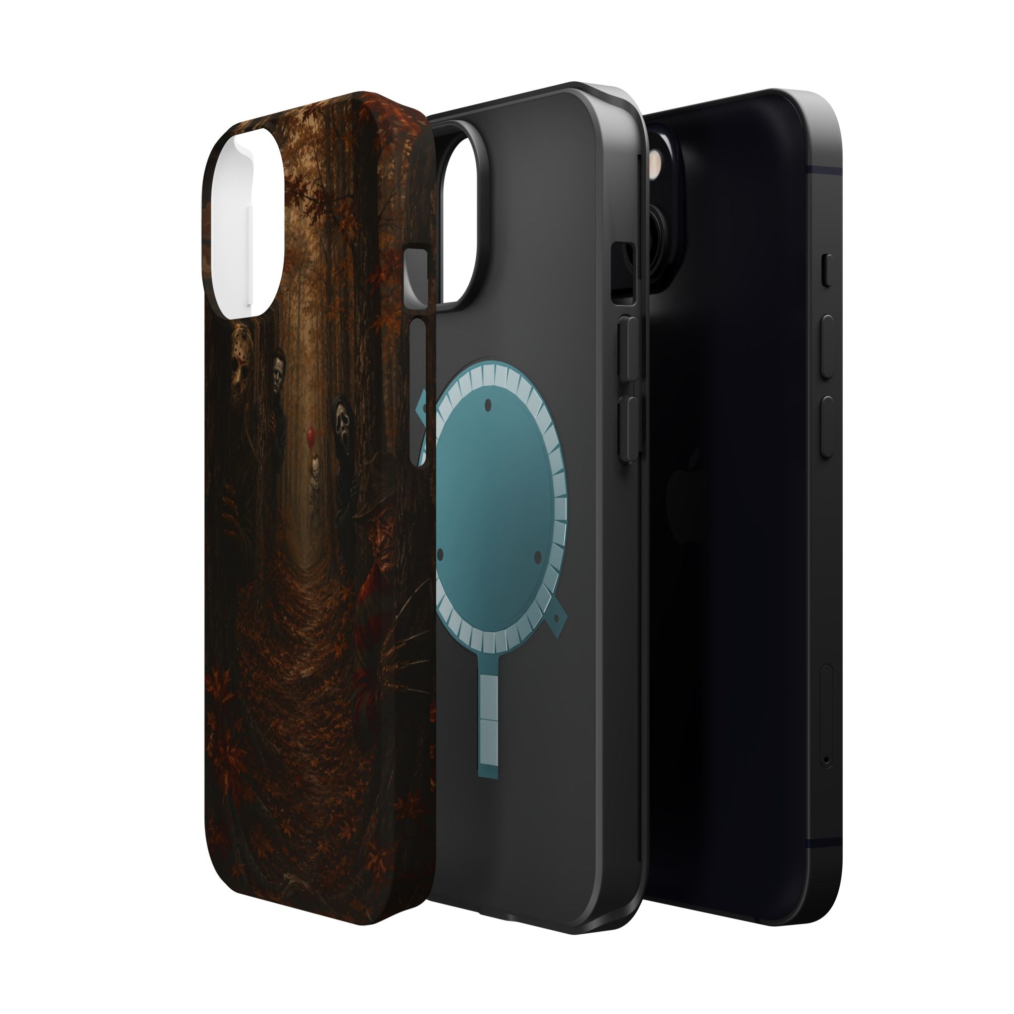Phone Case — Spooky Forest Horror Design (Magnetic, Impact-Resistant)