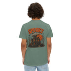 Spooky Season Haunted House T-Shirt | Pocket Tee