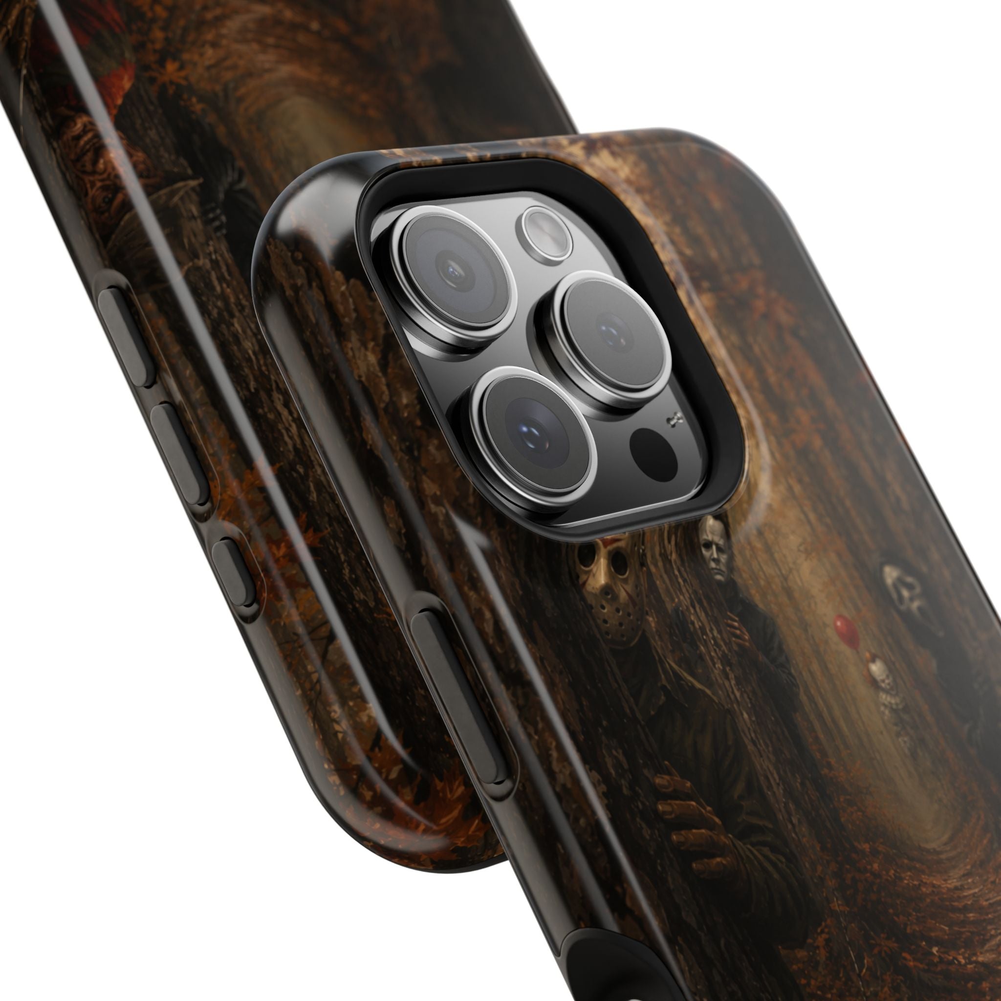 Phone Case — Spooky Forest Horror Design (Magnetic, Impact-Resistant)