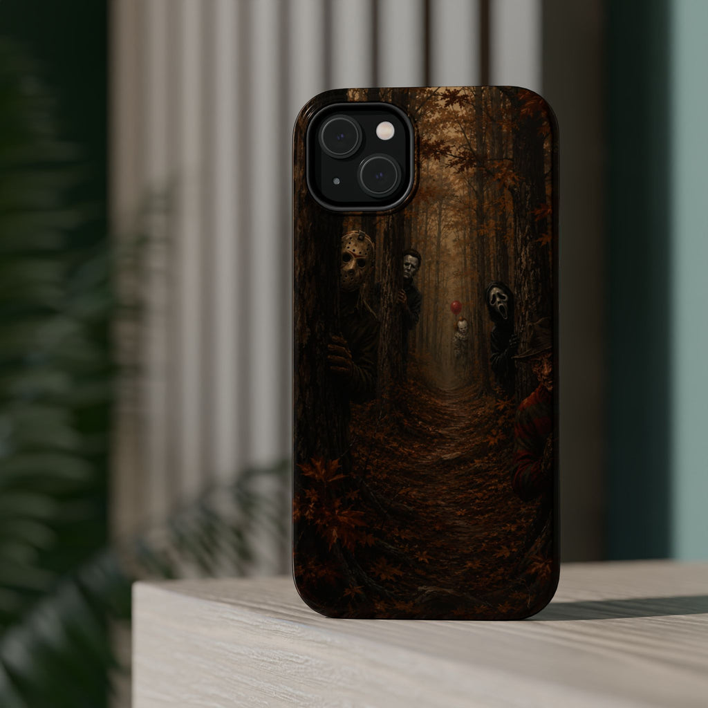 Phone Case — Spooky Forest Horror Design (Magnetic, Impact-Resistant)