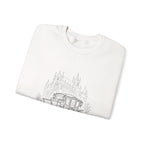Carriage Ride Crewneck Sweatshirt — Vintage Castle Coach Design