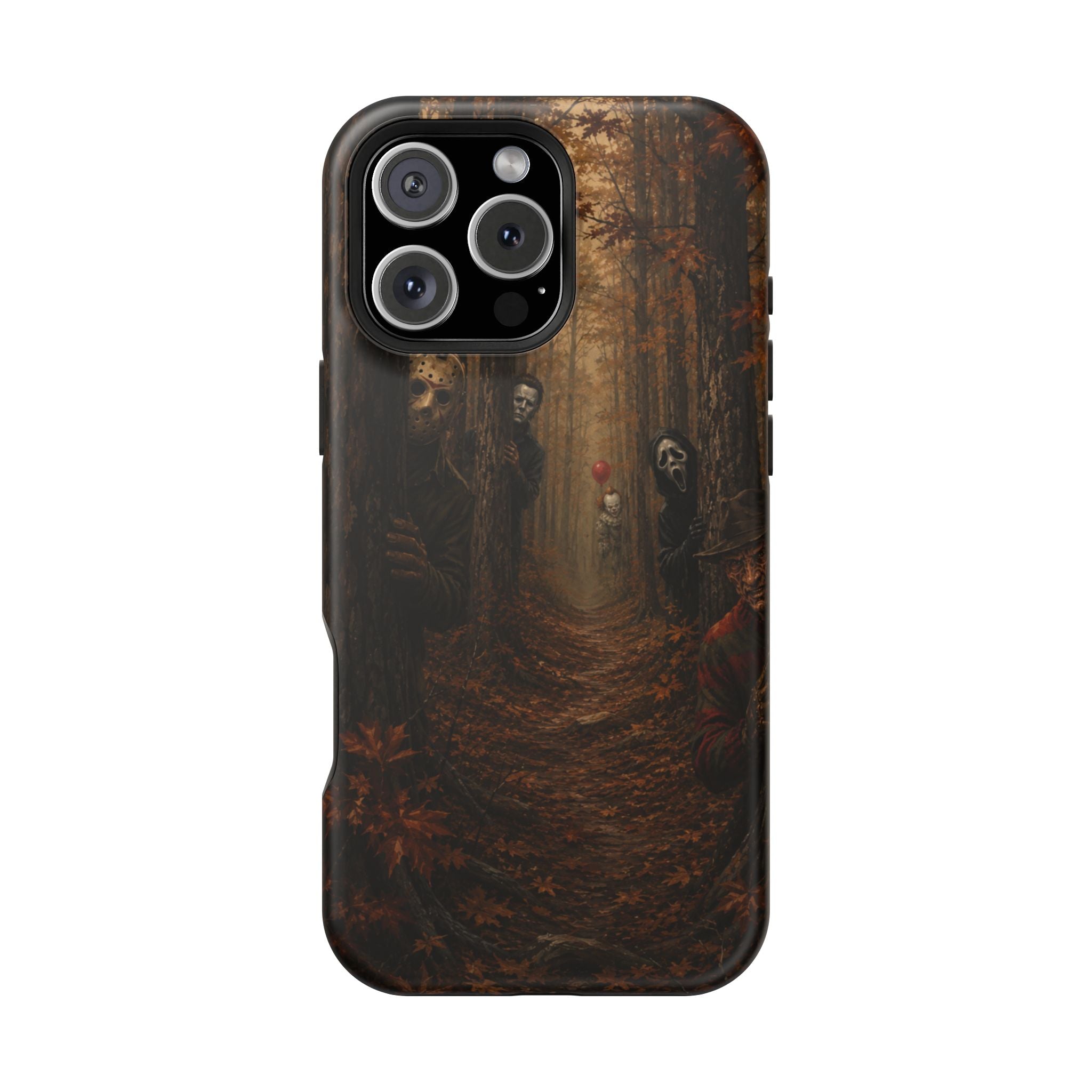 Phone Case — Spooky Forest Horror Design (Magnetic, Impact-Resistant)