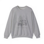 Carriage Ride Crewneck Sweatshirt — Vintage Castle Coach Design