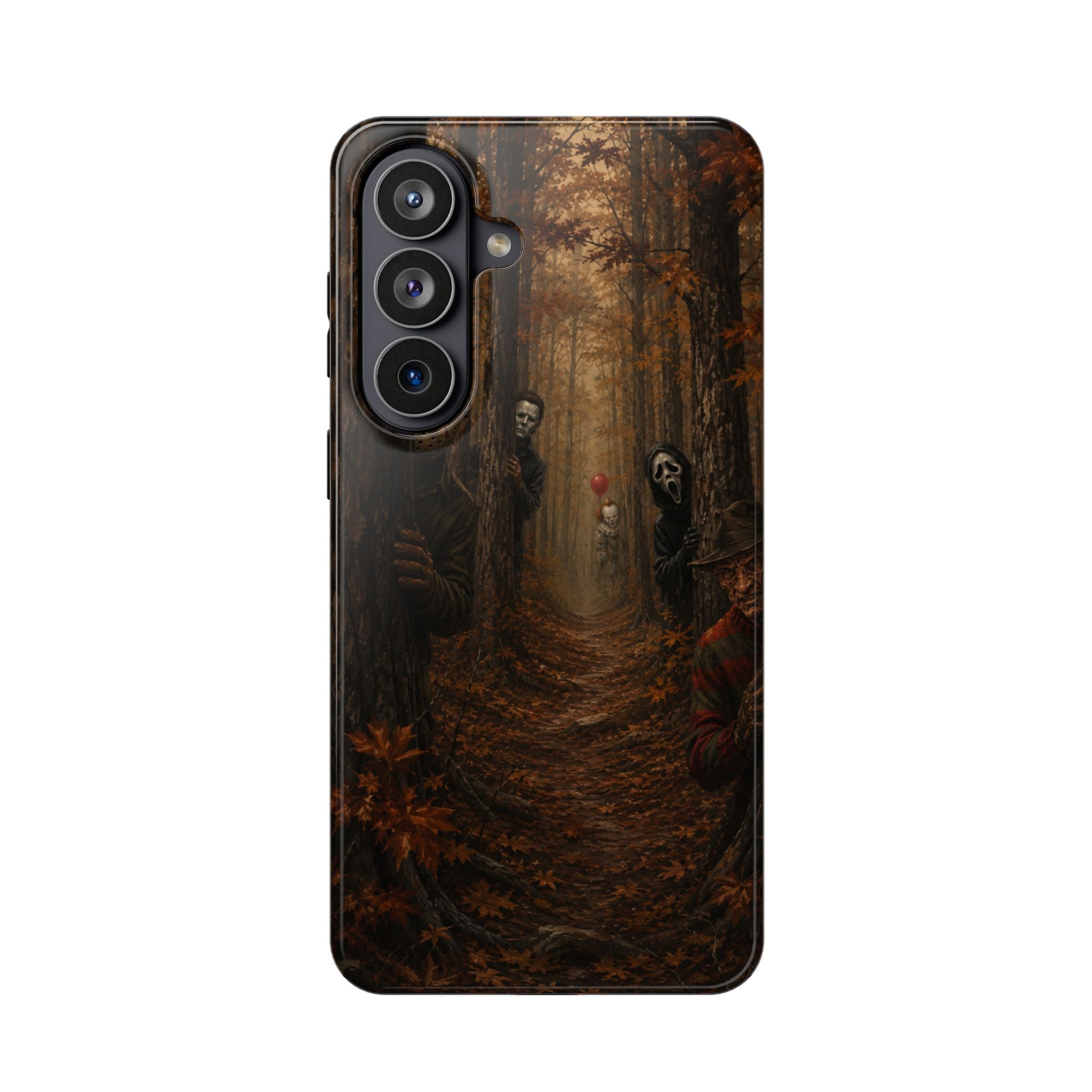 Phone Case — Spooky Forest Horror Design (Magnetic, Impact-Resistant)