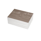 CLIFFSIDE VOWS- RSVP Cards w/envelopes 4.9x3.5