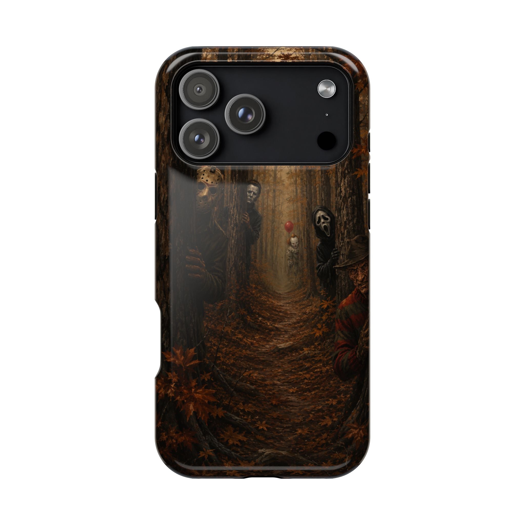 Phone Case — Spooky Forest Horror Design (Magnetic, Impact-Resistant)