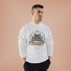 Books Are My Favorite Society Crewneck Sweatshirt - Cozy Book Stack Vintage Reading Crew