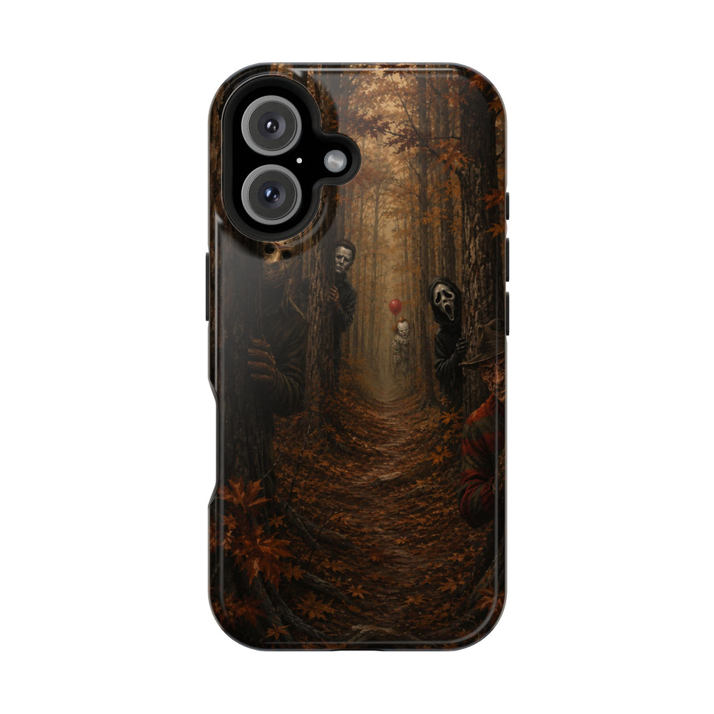 Phone Case — Spooky Forest Horror Design (Magnetic, Impact-Resistant)