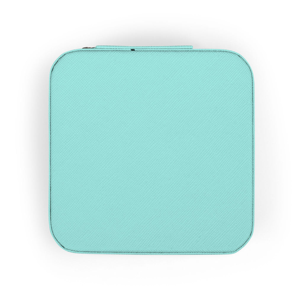 Personalized Compact Jewelry Travel Case – Portable Ring & Earring Organizer