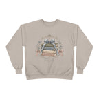 Books Are My Favorite Society Crewneck Sweatshirt - Cozy Book Stack Vintage Reading Crew
