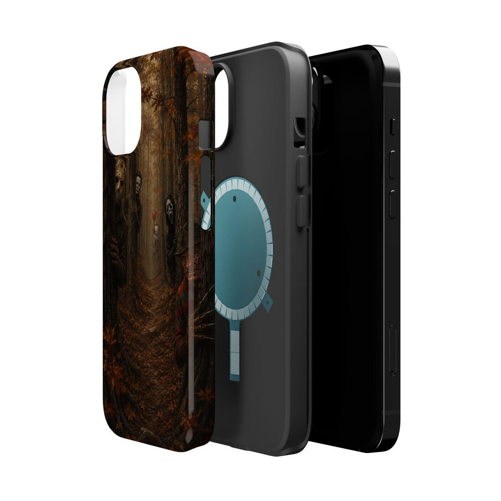 Phone Case — Spooky Forest Horror Design (Magnetic, Impact-Resistant)