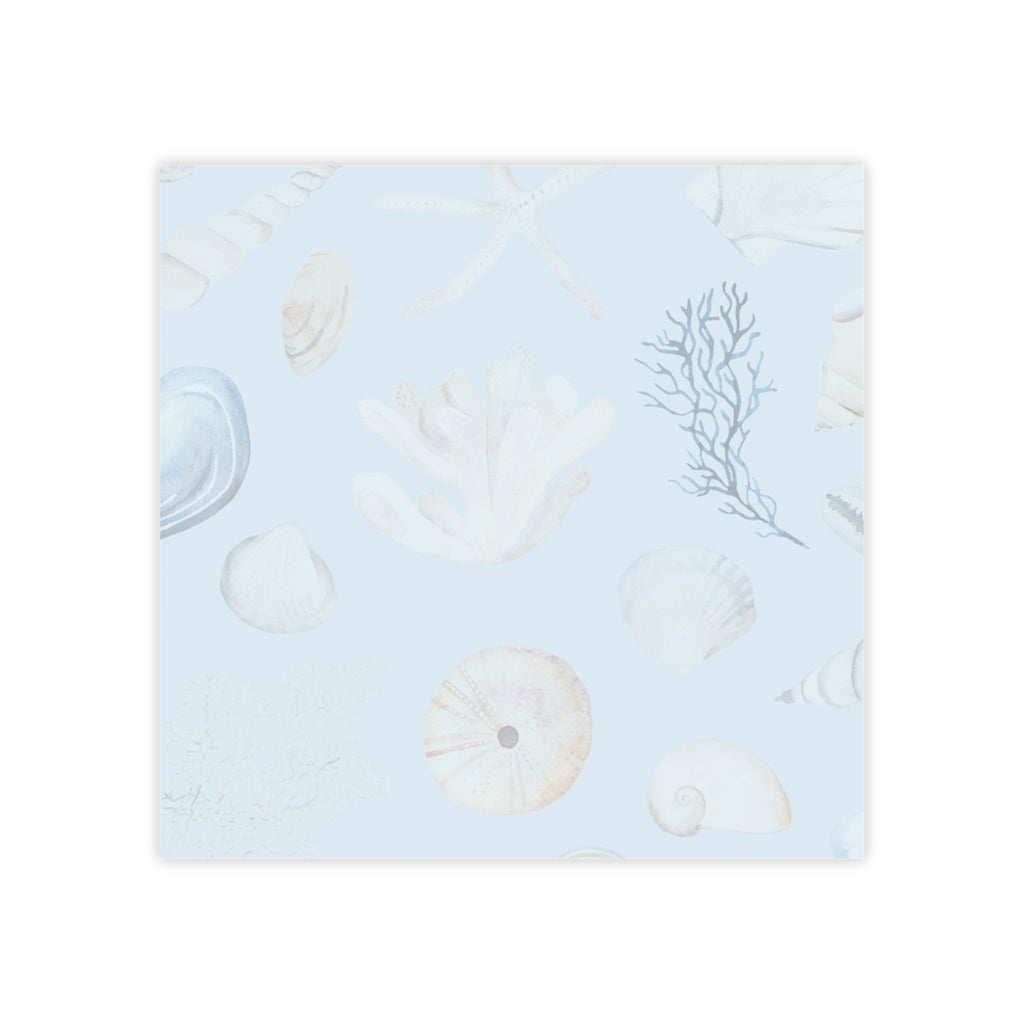Seashell Beach Post-it Note Pads – Coastal Sticky Notes