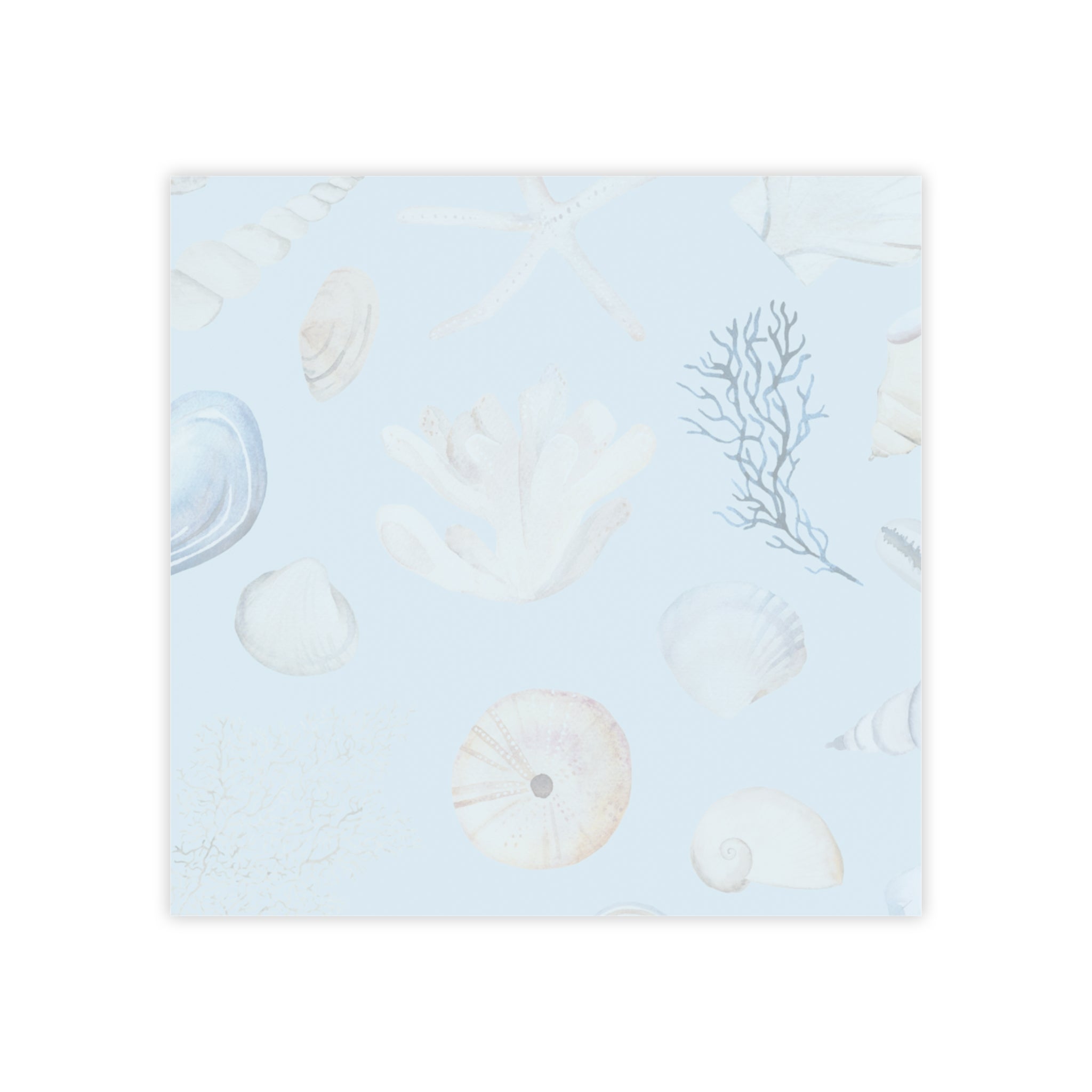 Seashell Beach Post-it Note Pads – Coastal Sticky Notes
