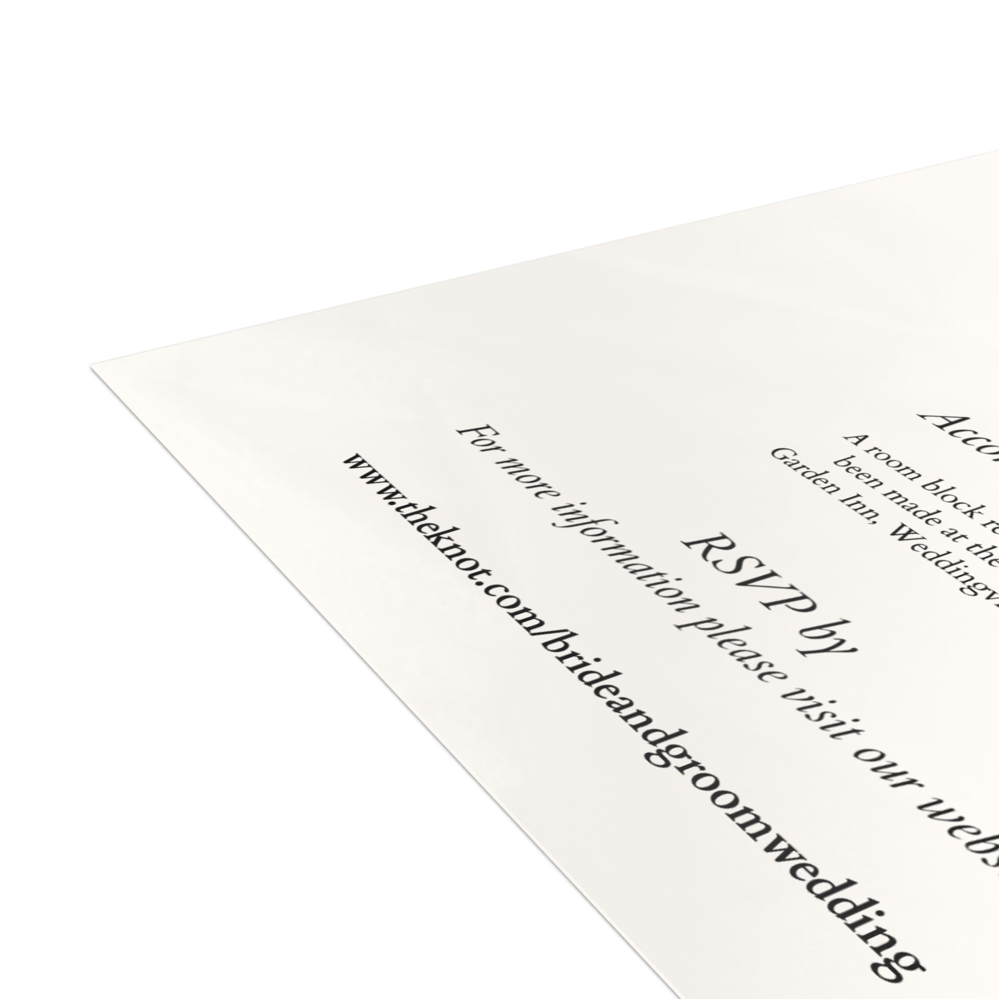 CLIFFSIDE VOWS- Details Card|Customizable (no envelopes) 4.25x5.5