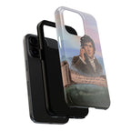 Romantic Regency Tough Phone Case — Illustrated Mr. Darcy Letter Scene