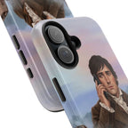 Romantic Regency Tough Phone Case — Illustrated Mr. Darcy Letter Scene