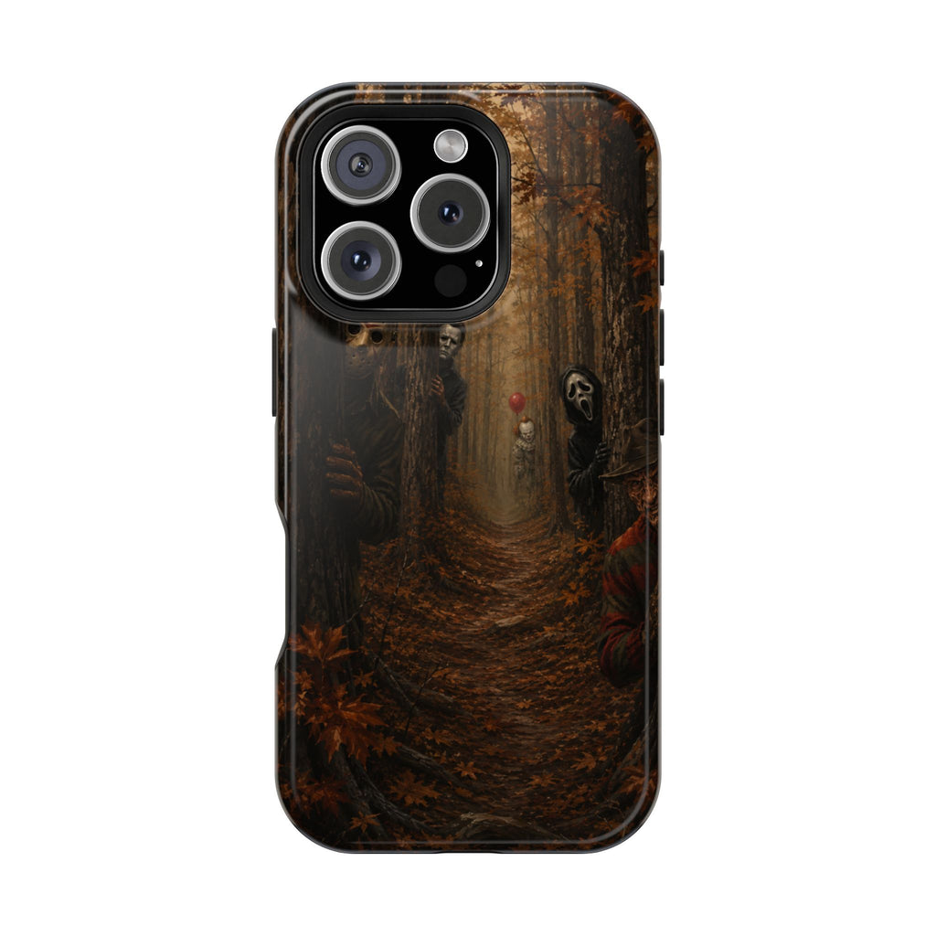 Phone Case — Spooky Forest Horror Design (Magnetic, Impact-Resistant)