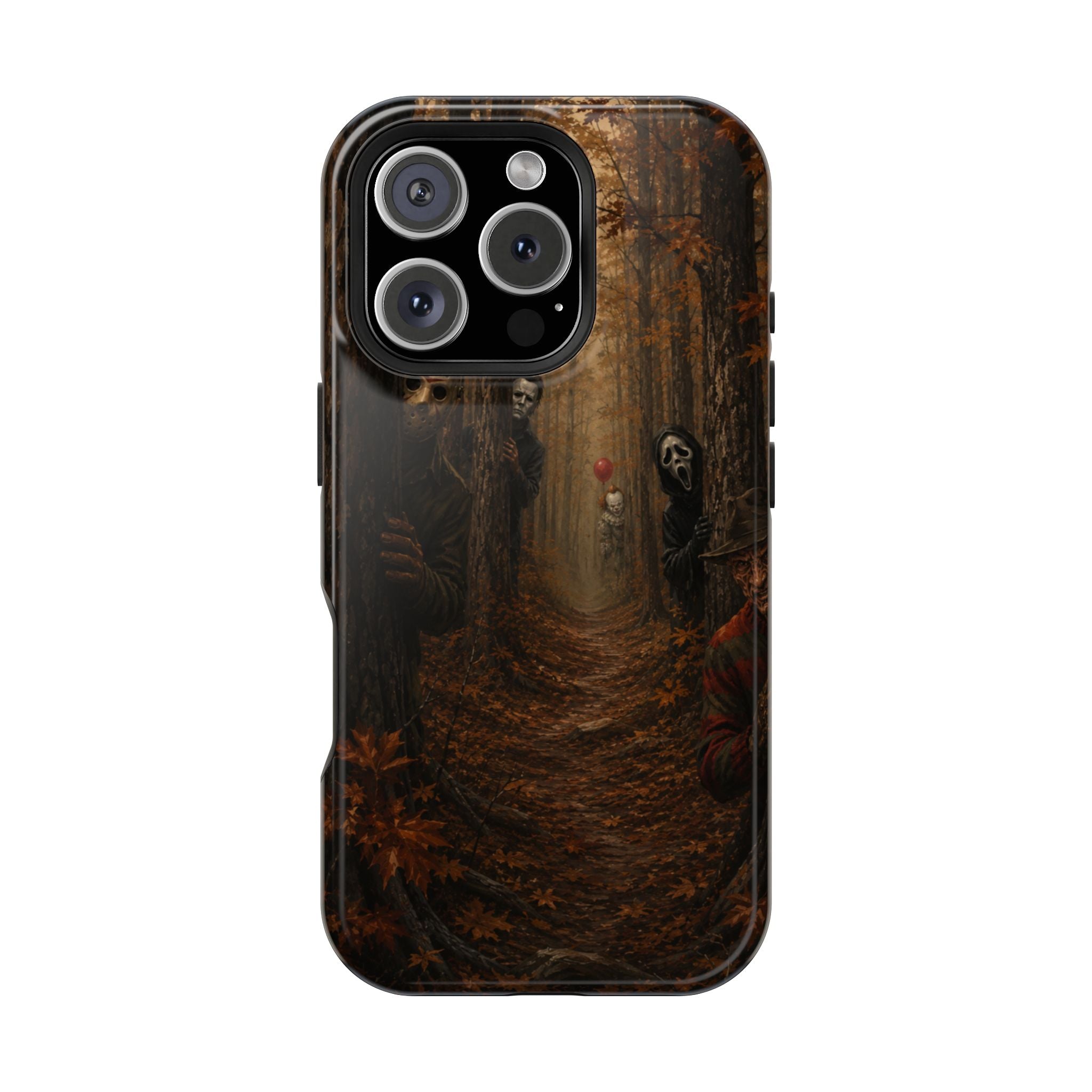 Phone Case — Spooky Forest Horror Design (Magnetic, Impact-Resistant)