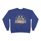 Books Are My Favorite Society Crewneck Sweatshirt - Cozy Book Stack Vintage Reading Crew