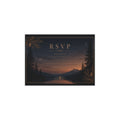 MIDNIGHT PINE- RSVP Card 4.9x3.5 (envelopes included)