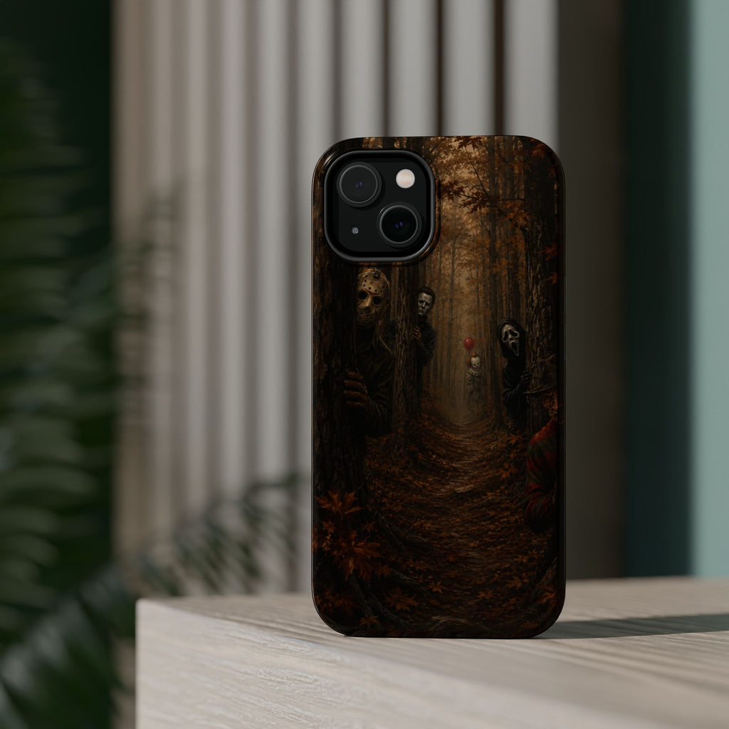 Phone Case — Spooky Forest Horror Design (Magnetic, Impact-Resistant)