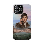 Romantic Regency Tough Phone Case — Illustrated Mr. Darcy Letter Scene