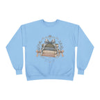 Books Are My Favorite Society Crewneck Sweatshirt - Cozy Book Stack Vintage Reading Crew