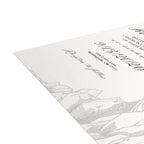 CLIFFSIDE VOWS-5x7 Customizable Wedding Invitation [MATTE]