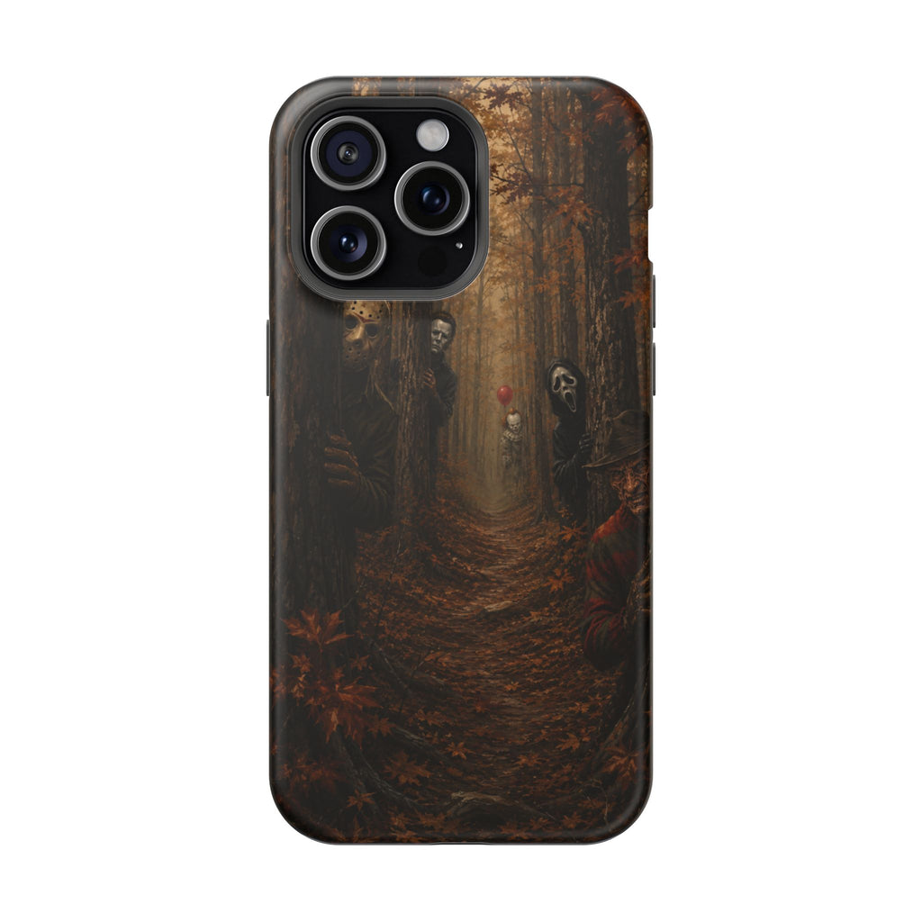 Phone Case — Spooky Forest Horror Design (Magnetic, Impact-Resistant)