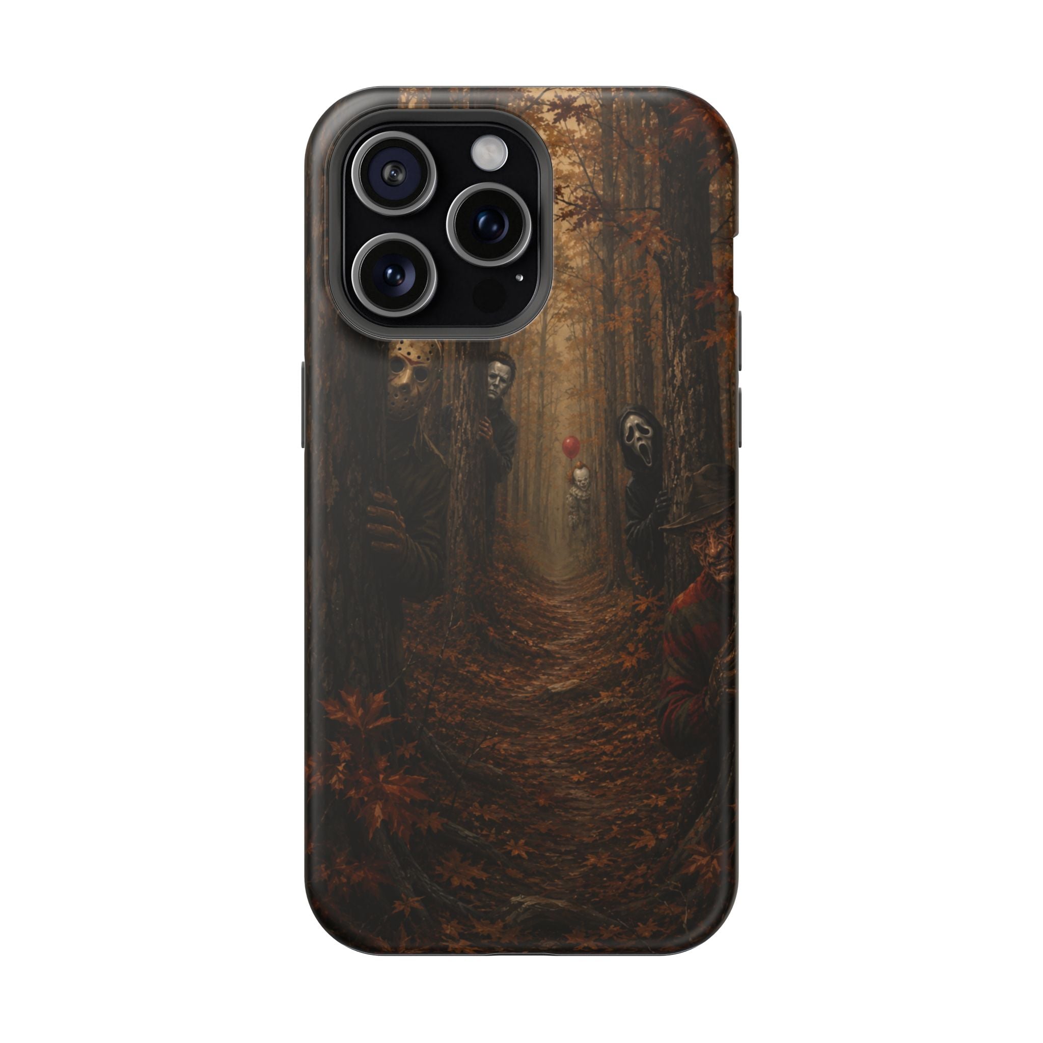 Phone Case — Spooky Forest Horror Design (Magnetic, Impact-Resistant)