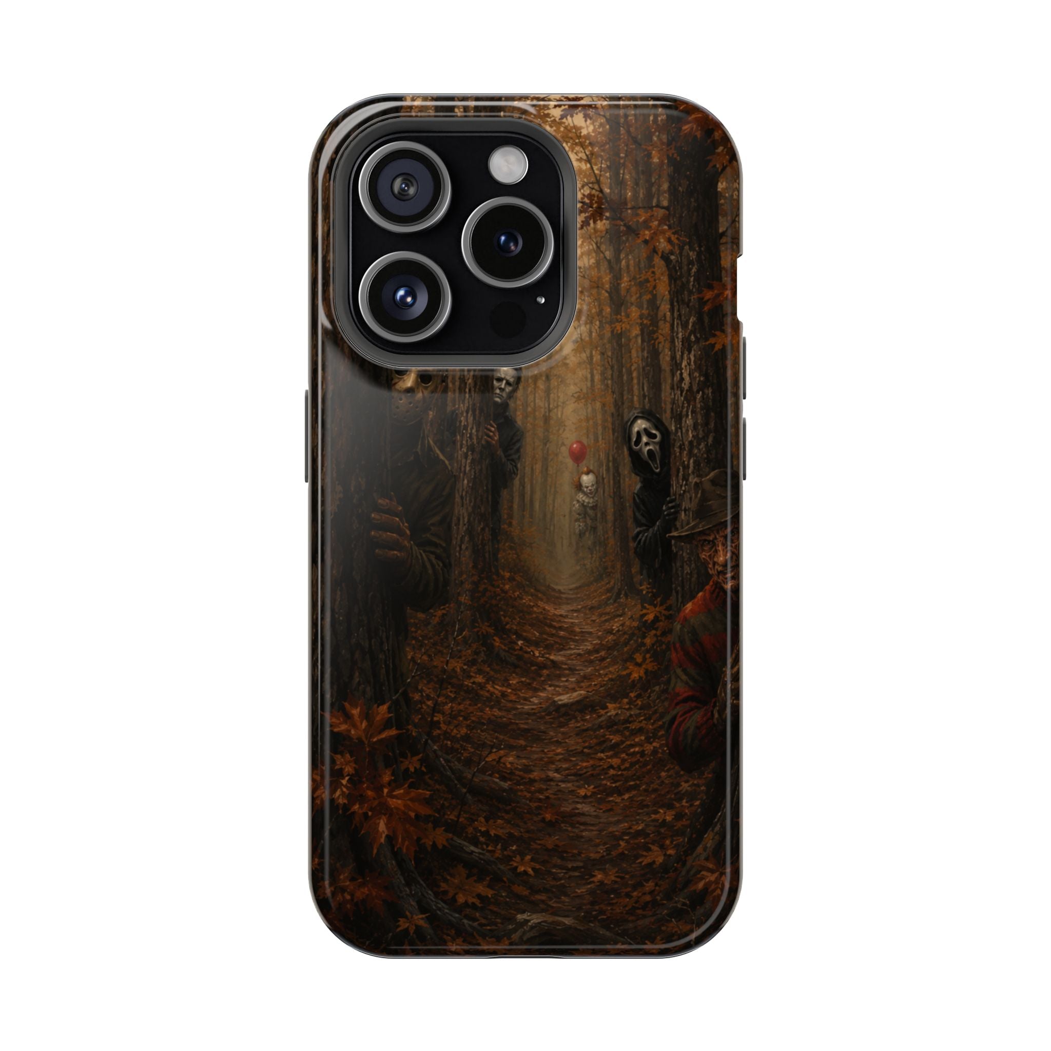 Phone Case — Spooky Forest Horror Design (Magnetic, Impact-Resistant)