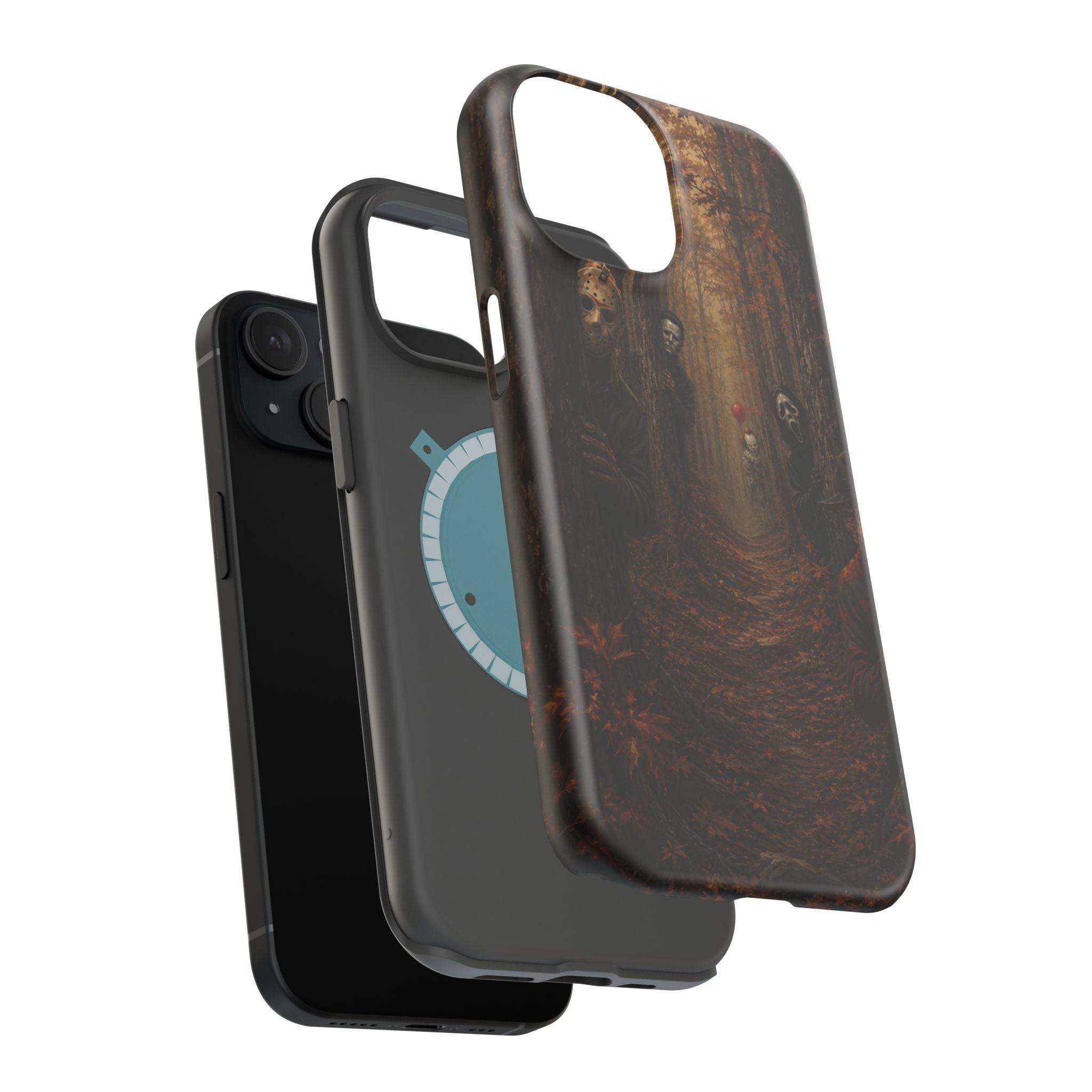 Phone Case — Spooky Forest Horror Design (Magnetic, Impact-Resistant)
