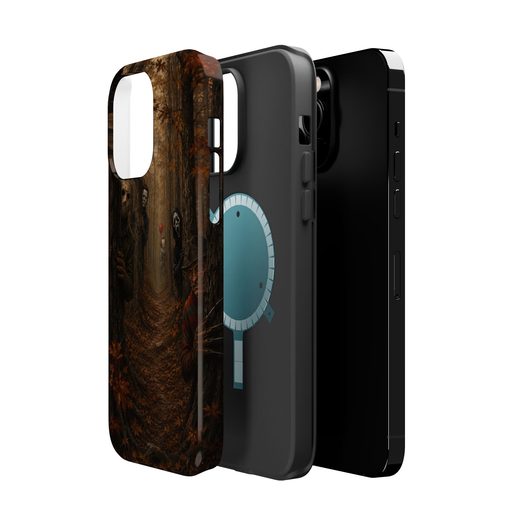 Phone Case — Spooky Forest Horror Design (Magnetic, Impact-Resistant)